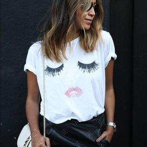 💋Lips & Lashes T-Shirt